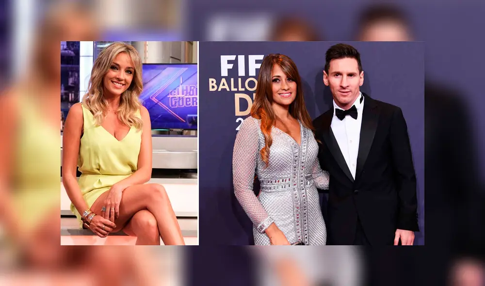 Antonella Roccuzzo celosa de presentadora que coqueteó con Lionel Messi [FOTOS]