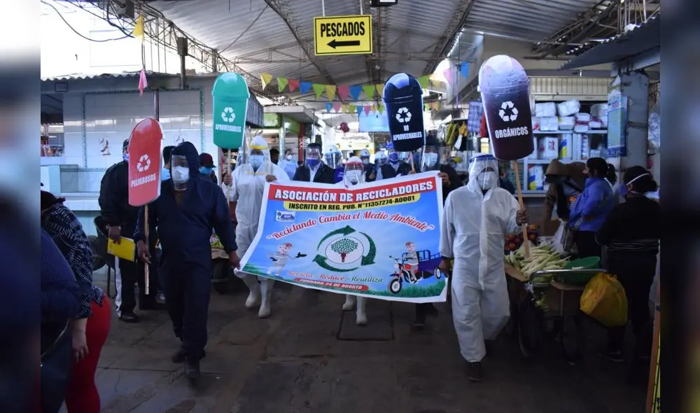 mercados sensibilizan residuos