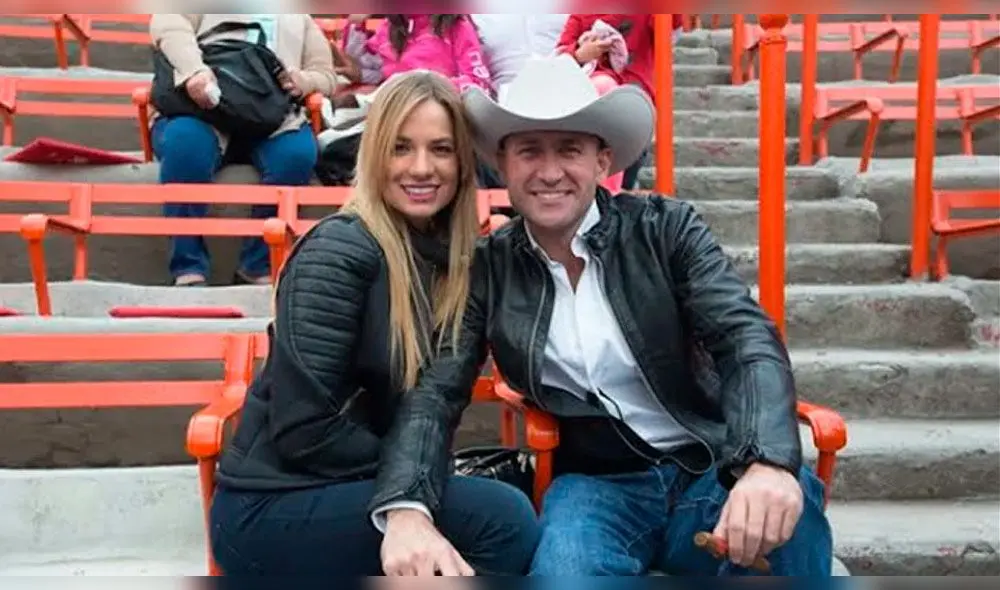 Alexandra Stergios y Pedro Ferriz Hijar