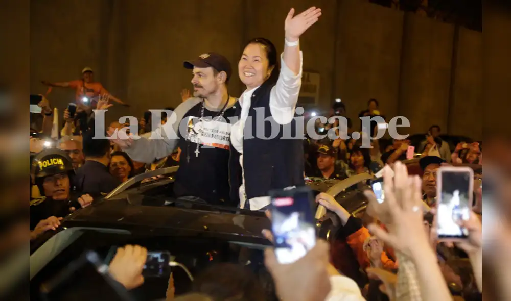 Keiko Fujimori sale de prisión: imágenes de su excarcelación [GALERÍA] 