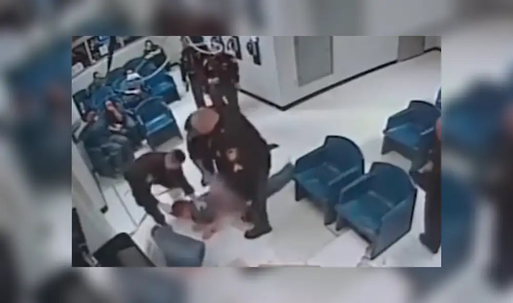 La mujer fue acusada de fuga y vandalismo. (Foto: captura)