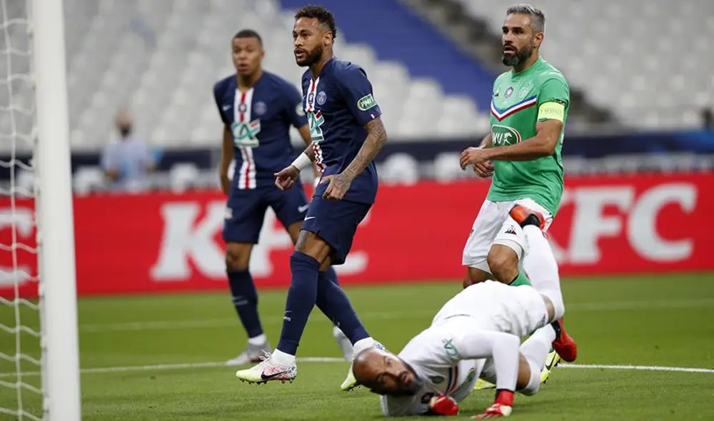 MIRA AQUÍ PSG vs. Saint Étienne por la final Copa de Francia. | Foto: EFE
