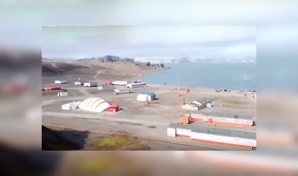 Imágenes de la Antártida sin nieve. Captura de video / El País.