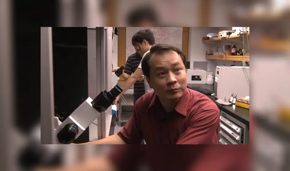 Sunney Xie (en el medio) con algunos miembros de su equipo de investigadores. | Foto: Universidad de Pekín. Sunney Xie (en el medio) con algunos miembros de su equipo de investigadores. | Foto: Universidad de Pekín.