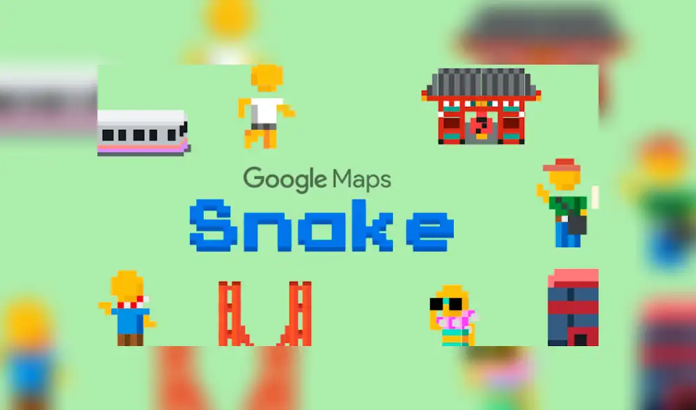 Google Maps: el recordado juego Snake llega a la app y así puedes jugarlo [FOTOS]