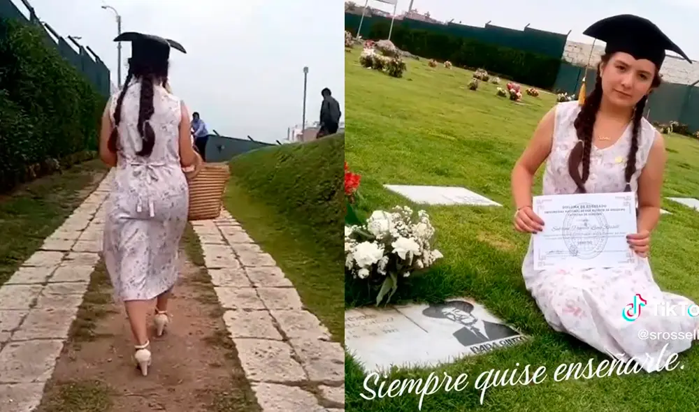 Sabrina Lima ingresó a la carrera de Derecho en el 2017. Foto: Sabrina Lima/ Tik Tok