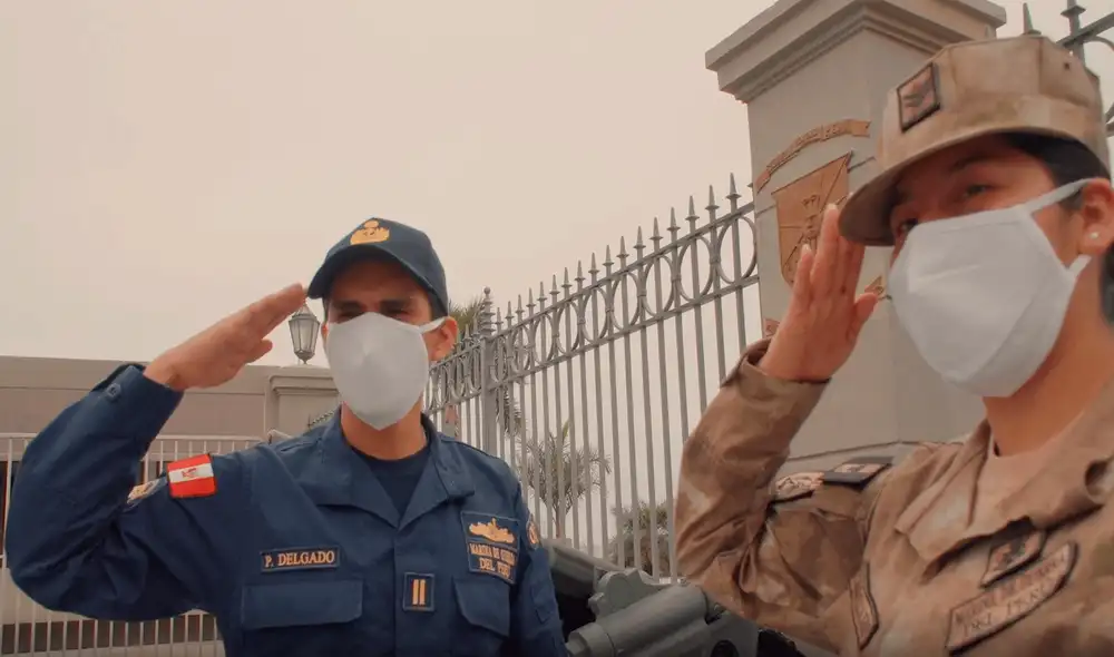 Ministerio de Defensa. Foto: captura de Mindef Ministerio de Defensa. Foto: captura de Mindef