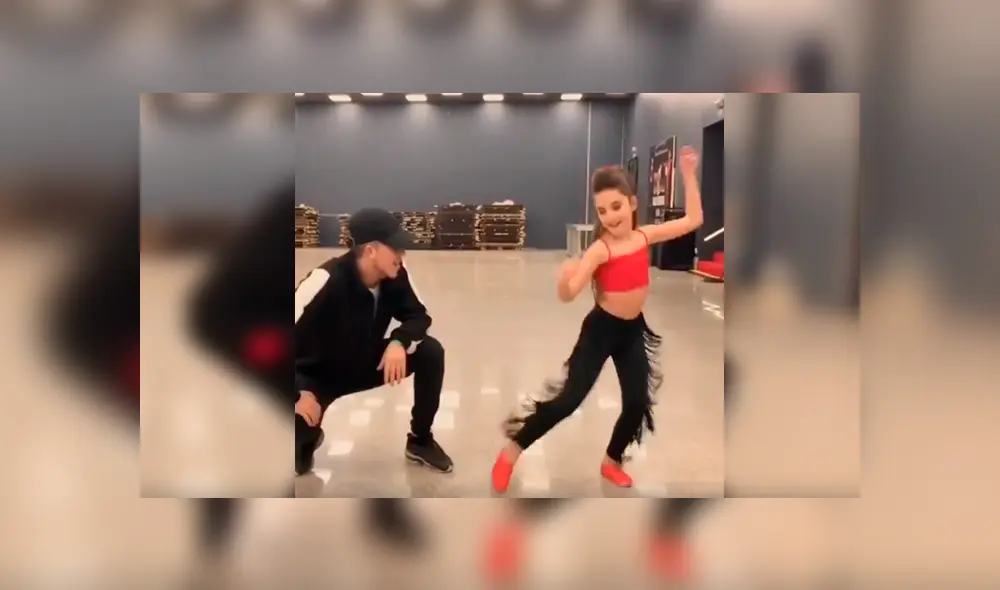 En Facebook, un padre con su hija demostró su talento en el baile y recibieron los elogios por sus movimientos.