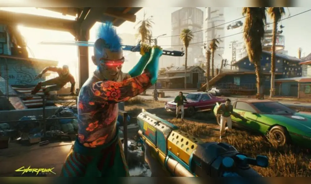 Este videojuego se tardó ocho años en llegar a todas las plataformas de videojuegos. Foto: Cyberpunk 2077