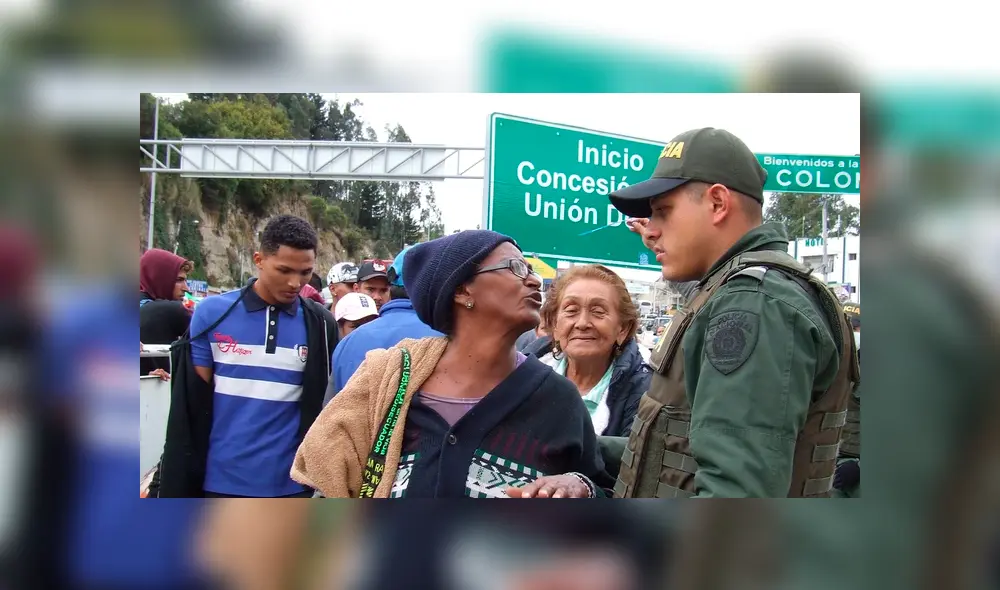 Miles de venezolanos ingresaron a Ecuador por la frontera con Colombia. Foto: EFE.