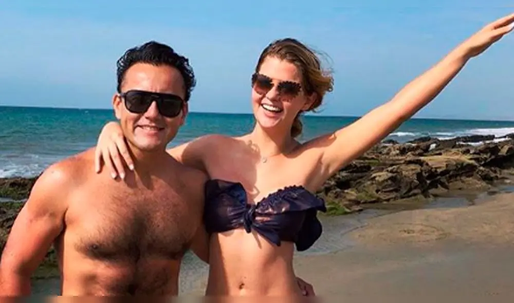 Brunella Horna y Richard Acuña