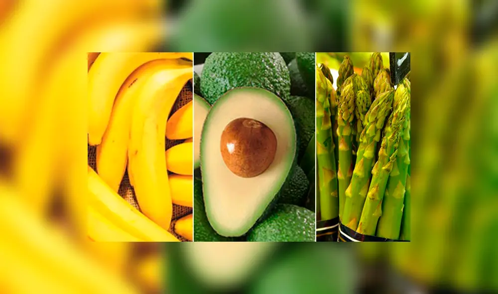 Palta espárrago banano