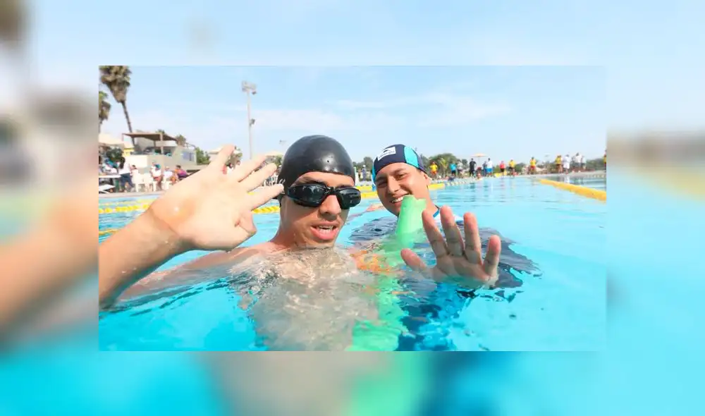 Personas con habilidades especiales participaron en torneo de natación [FOTOS]