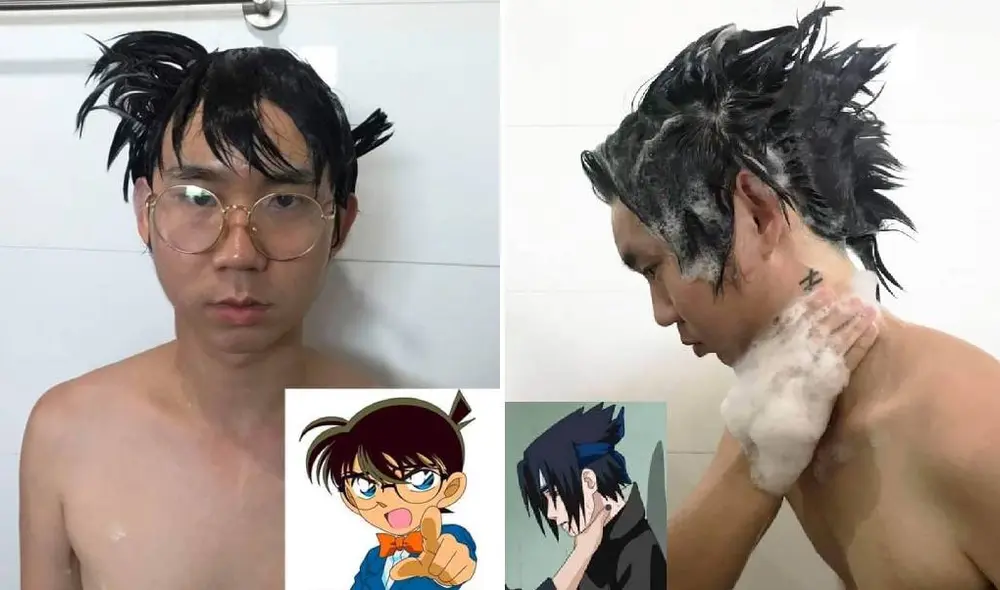 El usuario de Facebook realizó un cosplay casero para parecerse a sus personajes favoritos. Foto: Captura/Facebook/Edwin Malibuu