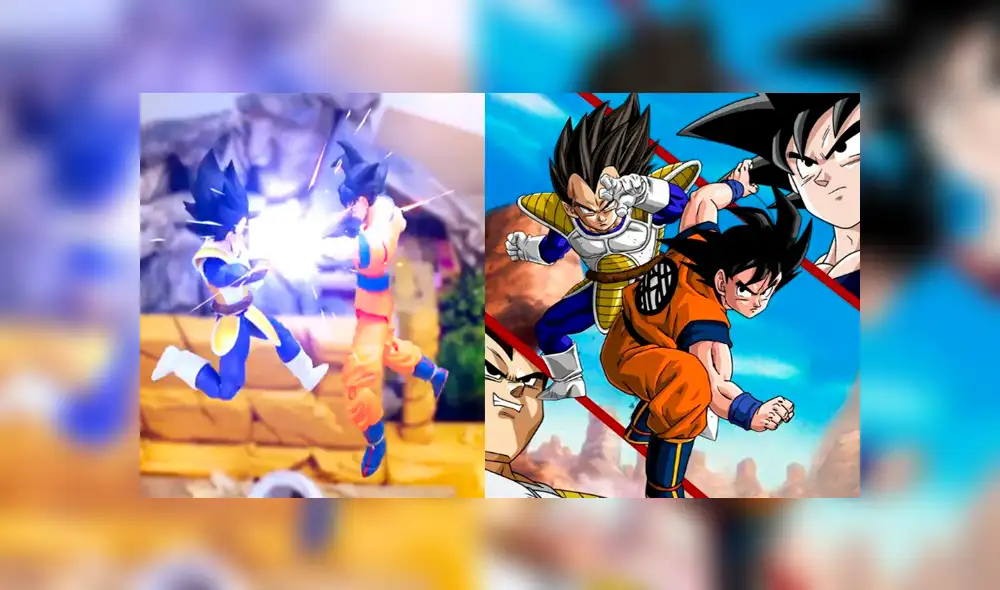 Dragon Ball Super: recrean brutal pelea de Gokú y Vegeta con figuras de acción y fans enloquecen [VIDEO]