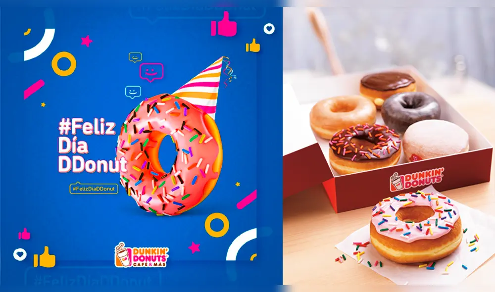Dunkin Donuts Celebra el Día Mundial del Donut