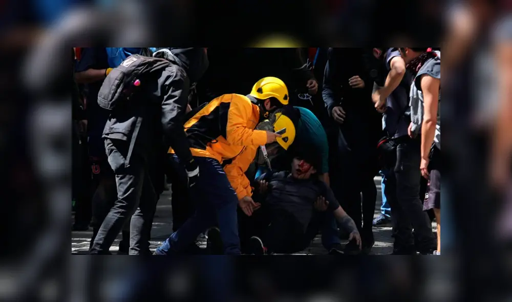 Las fotos que muestran la violencia y caos que impera en Chile. Fotos: Jorge Cerdán. Las fotos que muestran la violencia y caos que impera en Chile. Fotos: Jorge Cerdán.