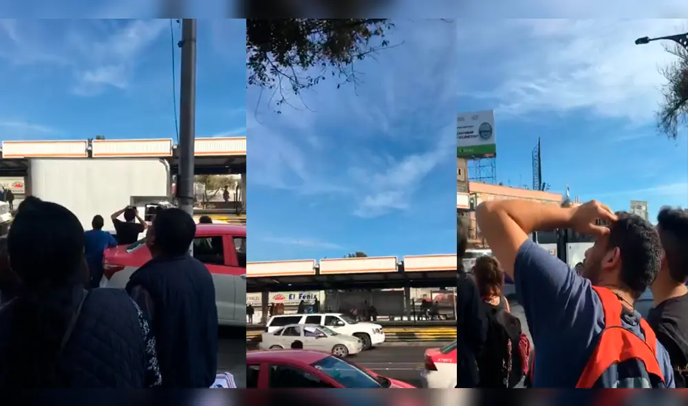 En Facebook, Pánico en México por avistamiento de OVNI [VIDEO]