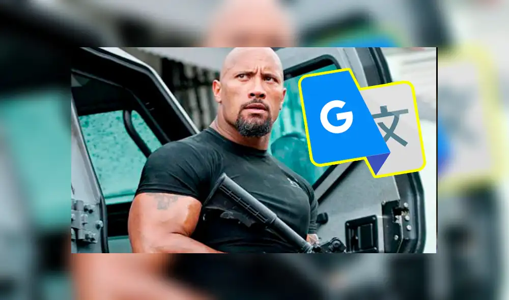 Google Translate: "La Roca" Dwayne Johnson es víctima de divertida traducción [FOTOS]