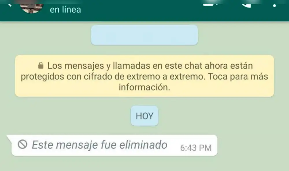 WhatsApp: Con este truco podrás saber qué decían los mensajes eliminados de los chats