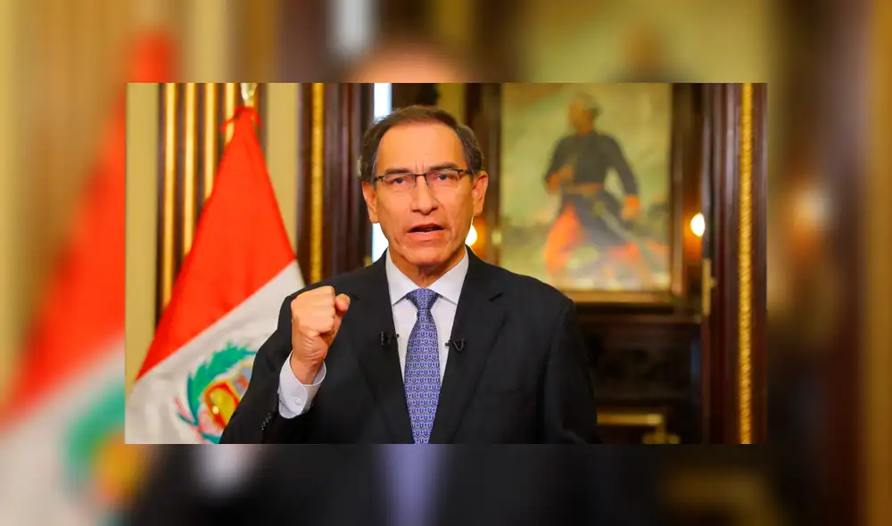 Presidente Vizcarra dio mensaje a la Nación junto a ministros y Gobernadores regionales