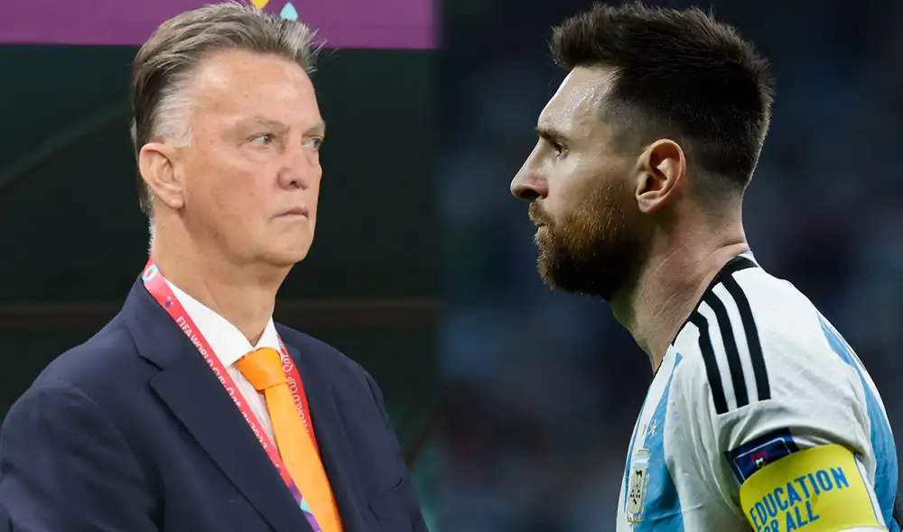 Louis Van Gaal reconoció lo vital que es Lionel Messi para Argentina. Foto: composición/EFE Louis Van Gaal reconoció lo vital que es Lionel Messi para Argentina. Foto: composición/EFE