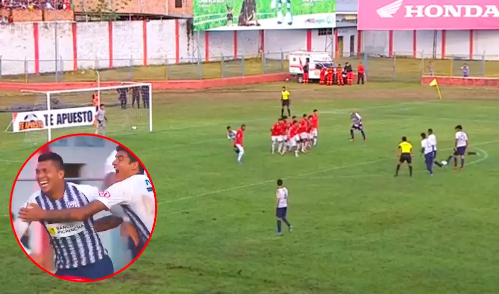 Rinaldo Cruzado marcó un galazo y le da nuevamente la ventaja a Alianza Lima sobre Unión Comercio. | Foto: Gol Perú Rinaldo Cruzado marcó un galazo y le da nuevamente la ventaja a Alianza Lima sobre Unión Comercio. | Foto: Gol Perú