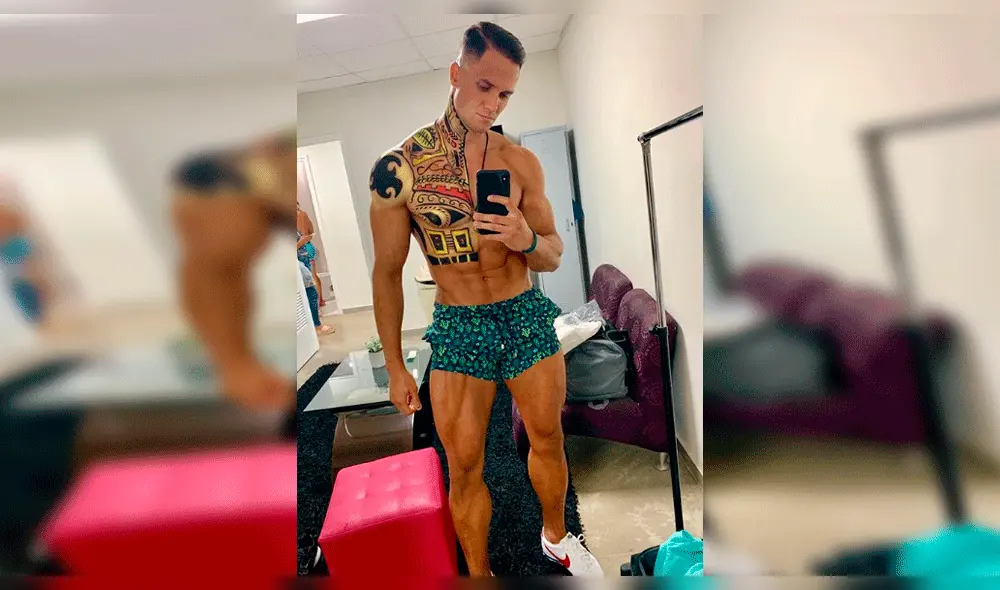 Fabio Agostini es víctima de 'haters' tras presumir parte de su cuerpo