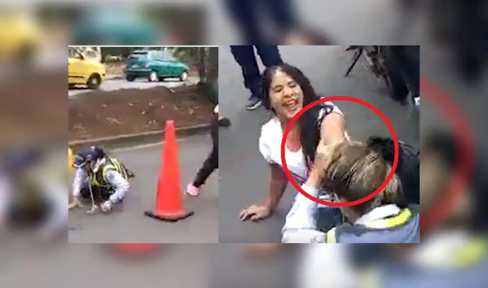 "Ahí está, por atrevida": la feroz golpiza de una infractora a mujer policía 
