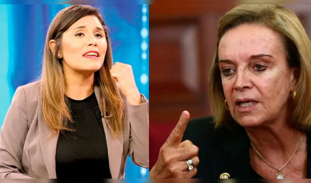 Lady Guillén se quiebra al escuchar insultos de Luisa María Cuculiza a mujer