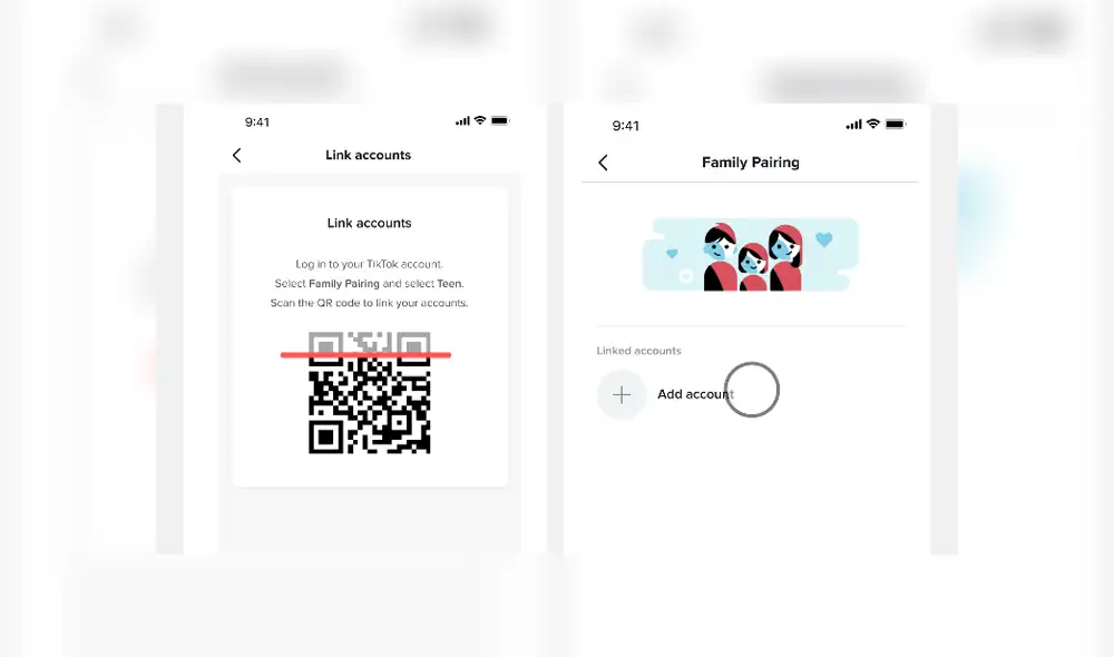 Cómo habilitar Family Pairing. Cómo habilitar Family Pairing.