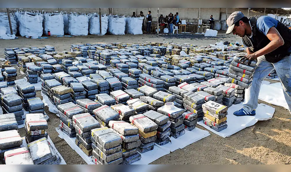 PNP incautó cerca de 54 toneladas de droga y desarticuló 118 mafias PNP incautó cerca de 54 toneladas de droga y desarticuló 118 mafias