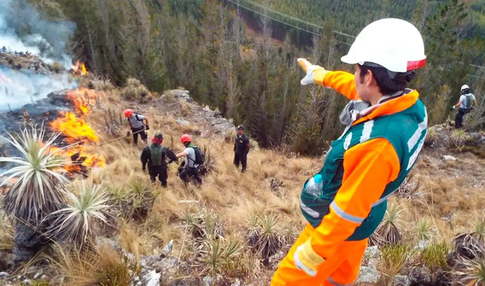 Incendios forestales en Cajamarca. Incendios forestales en Cajamarca.