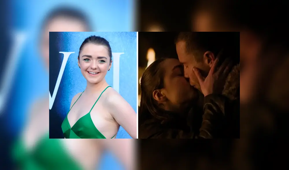 Game of Thrones: Maisie Williams y su singular mensaje tras escena Arya y Gendry