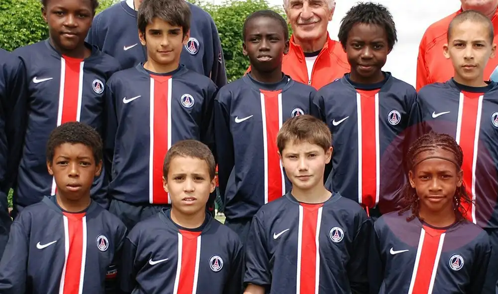 Kingsley Coman llegó al PSG a los 10 años. Foto: PSG