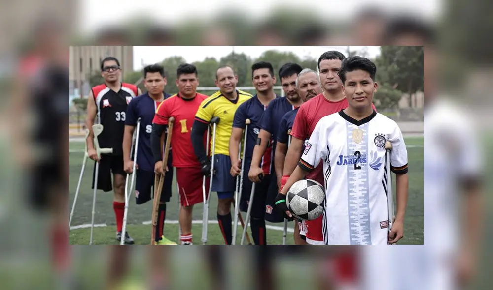 Fútbol para amputados: cuando el corazón y las ganas pueden más que las extremidades Fútbol para amputados: cuando el corazón y las ganas pueden más que las extremidades