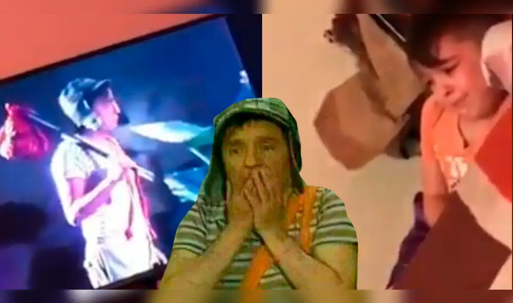 Facebook: niño llora con un capítulo del 'Chavo del Ocho' y conmueve a todo el mundo