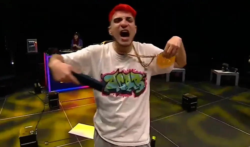 Acertijo se convirtió en el primer campeón nacional de Red Bull Batalla de los Gallos (Chile 2020). (FOTO: Captura Red Bull TV). Acertijo se convirtió en el primer campeón nacional de Red Bull Batalla de los Gallos (Chile 2020). (FOTO: Captura Red Bull TV).