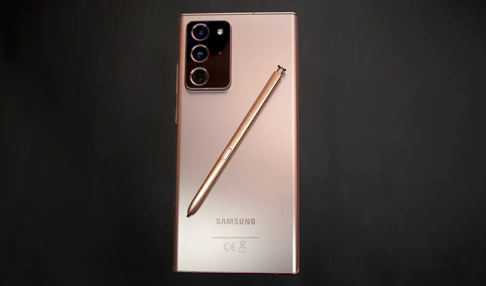 Conoce todos los aspectos positivos y negativos del Galaxy Note 20 Ultra 5G. Foto: Carol Larrain