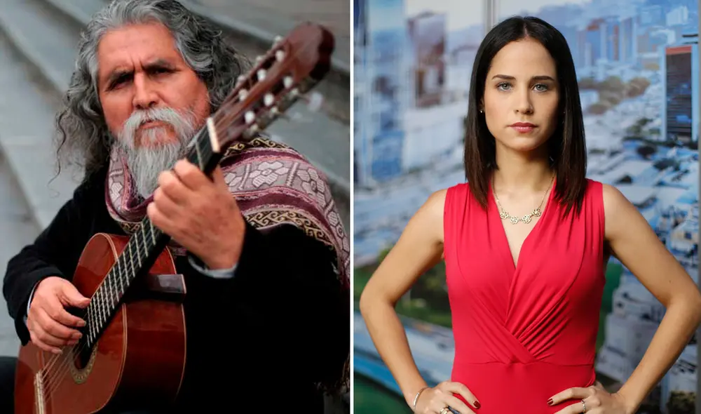 'Manuelcha' es considerado uno de los mejores guitarristas del Perú y la periodista tiene una amplia experiencia en el periodismo. Foto: composición La República 'Manuelcha' es considerado uno de los mejores guitarristas del Perú y la periodista tiene una amplia experiencia en el periodismo. Foto: composición La República