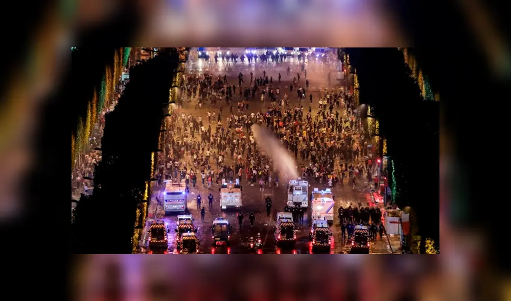 Francia: 2 muertos y 300 detenidos en medio de celebraciones [VIDEO] 