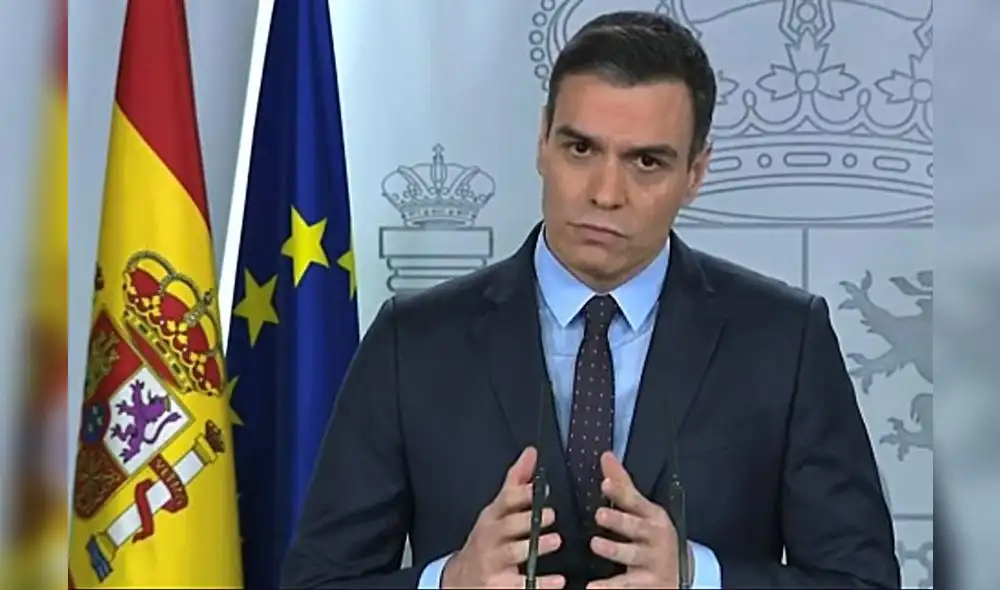 Sánchez pide "valentía" a los españoles porque llegan "días muy críticos". Foto: EFE. Sánchez pide "valentía" a los españoles porque llegan "días muy críticos". Foto: EFE.