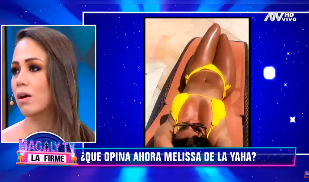 ¿Cómo reaccionó Melissa Klug cuando se enteró de presunto encuentro entre Yahaira y Farfán? [VIDEO]