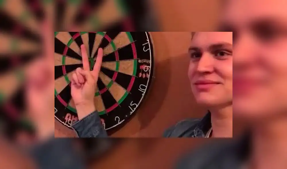 Facebook: Quiso jugar el tiro al blanco, pero el resultado final fue desastroso