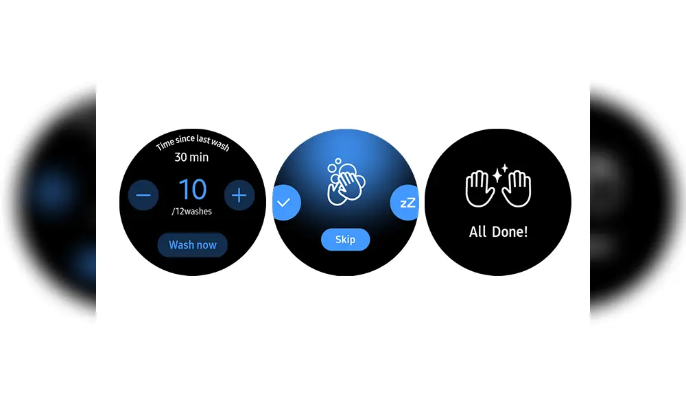 Hand Wash cuenta con un cronómetro para realizar el lavado de manos en 25 segundos.