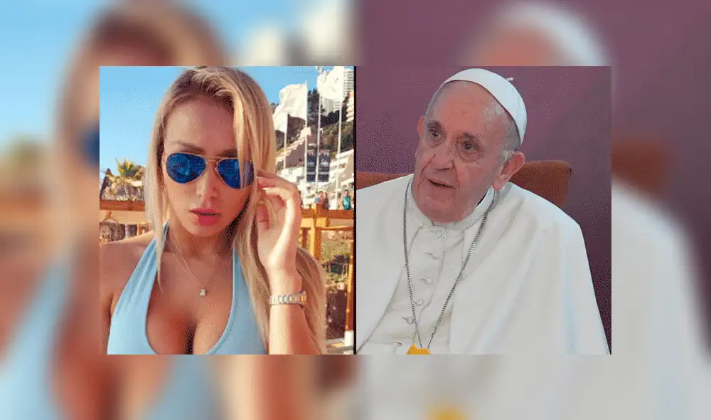Daniella Chávez lanza dura crítica contra el papa Francisco