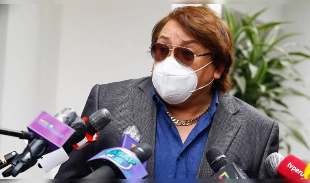 Richard 'Swing' en conferencia de prensa. | FOTO: Félix Contreras (La República).