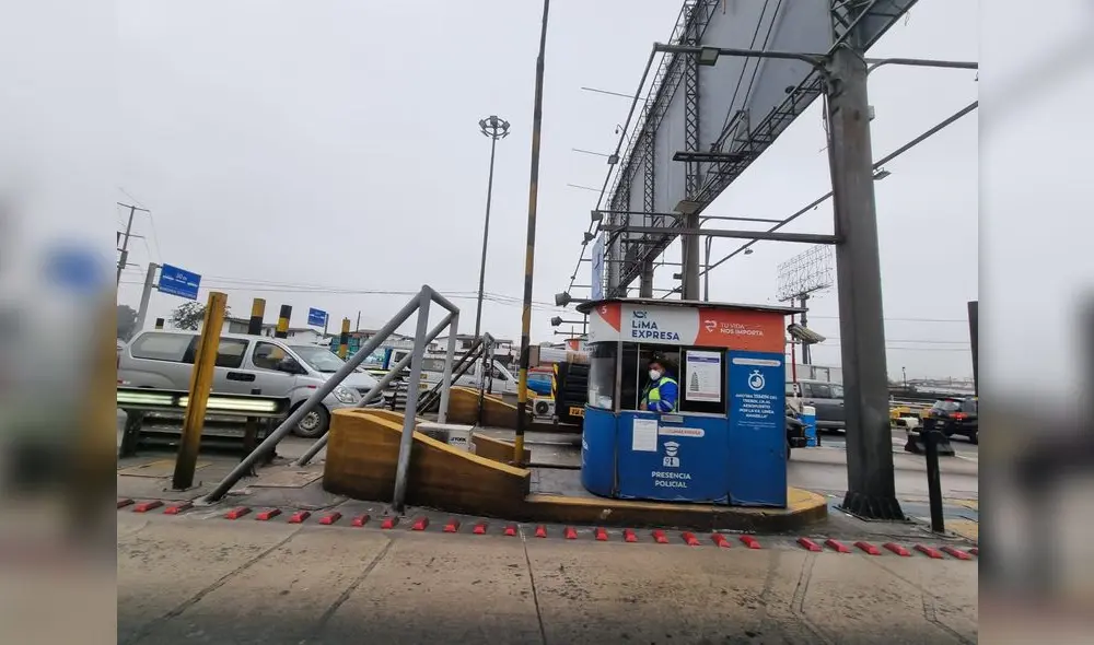Peaje vía de Evitamiento. Foto: Vanessa Trebejo / URPI - LR