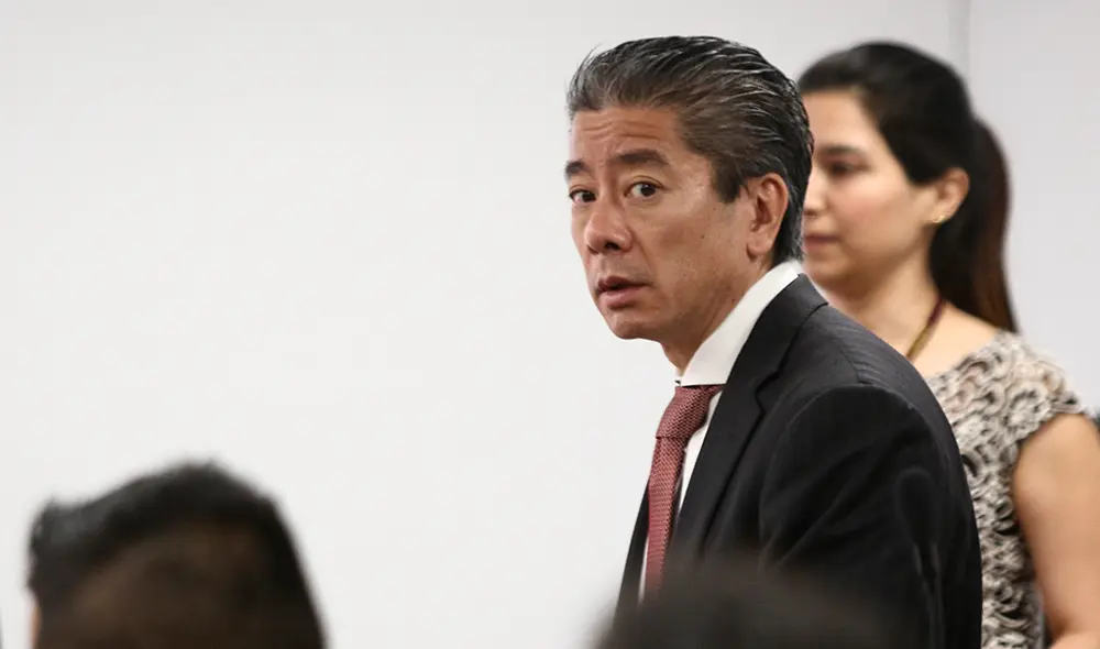 Jorge Yoshiyama. Procurador solicita que su declaración sea incluida en caso Keiko Fujimori, que revisa el TC. Foto: Aldair Mejía. Jorge Yoshiyama. Procurador solicita que su declaración sea incluida en caso Keiko Fujimori, que revisa el TC. Foto: Aldair Mejía.