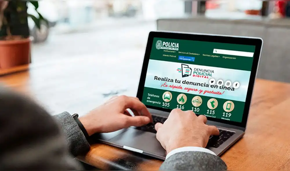 Ya en julio de 2019 se implementó la solicitud digital de antecedentes policiales. Foto: PNP Ya en julio de 2019 se implementó la solicitud digital de antecedentes policiales. Foto: PNP